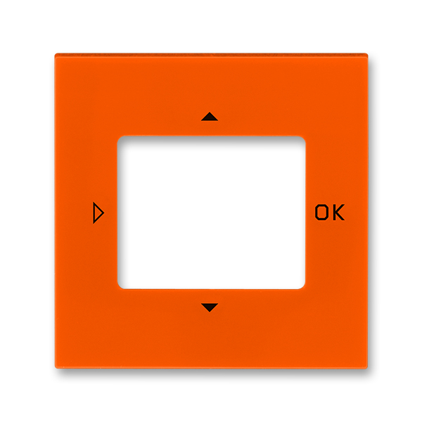 3299H-A40100 66 Kryt ovladače časovacího, s otvorem pro displej, oranžová